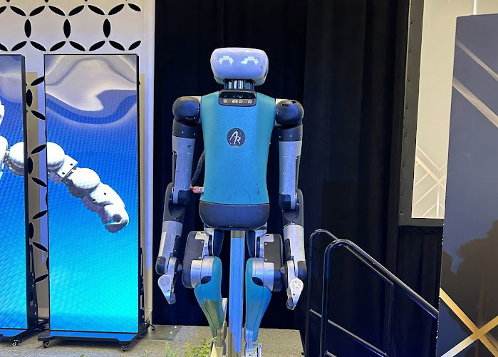 Digit at the 2024 Robotics Summit & Expo.