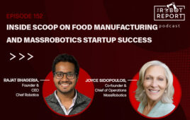 In this podcast episode, we learn makes new in the world of food manufacturing with the founder and CEO of Chef Robotics.