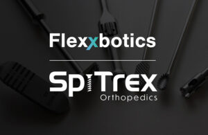 Flexxbotics and SpiTrex partnership graphic.