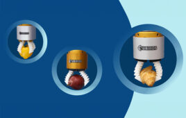 Ubiros soft grippers are designed for food handling.