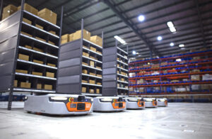 GreyOrange provides AMRs and warehouse orchestration software.