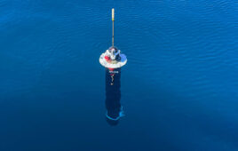 Seatrec's infiniTE float is a subsurface ocean profiling platform.