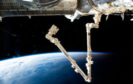 MDA Space's Canadarm2 onboard the ISS. | Source: MDA Space.