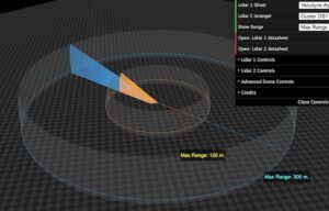 a screenshot of Tangram Vision's new LiDAR sensor comparison tool.