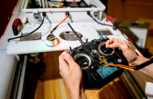 Northeastern University robotic boat for invasive plant detection.