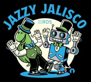 the logo for ROS 2 Jazzy Jalisco.