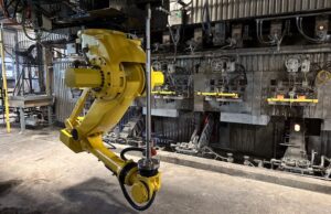 Smelt spout robots can improve safety, productivity in North American pulp and paper mills