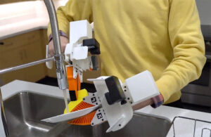 screenshot of the UMI gripper being used.