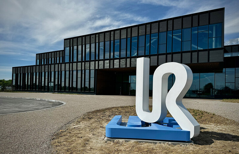 Universal Robots and Mobile Industrial Robots' new joint headquarters in Odense, Denmark.