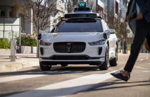 Waymo vehicle.