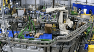 Symbotic builds flexible warehouse automation.